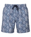 White/Navy Leaf*