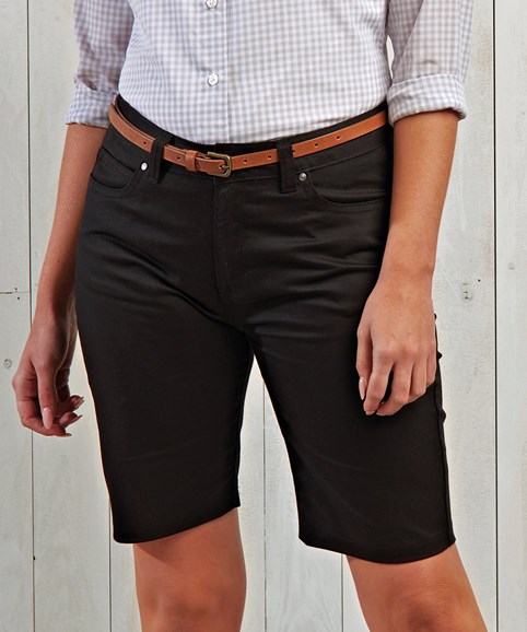 Short chino Performance pour femme