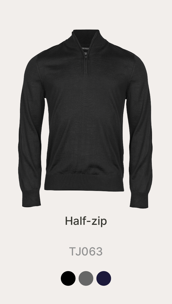 Tee Jays Half-zip