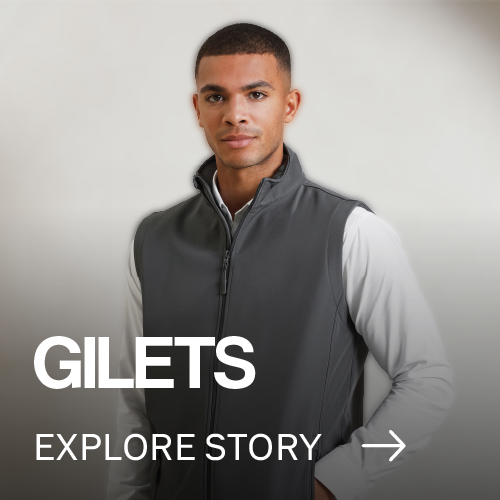 Explore layering with gilets