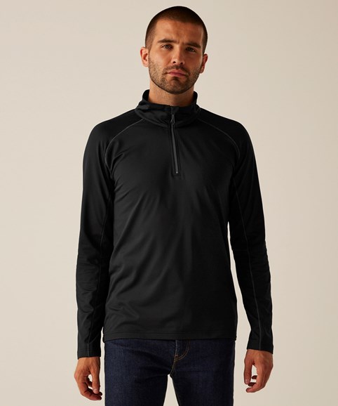 Core stretch half-zip mid-layer