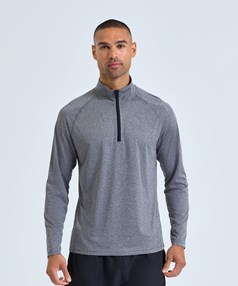 TriDri® long sleeve performance ¼ zip