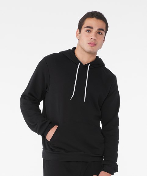 Unisex polycotton fleece pullover hoodie