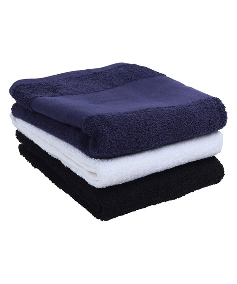 Printable border hand towel 