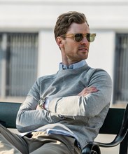 Newport - sweat léger luxueux à col ras
